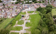 A total of 18 boreholes have been drilled beneath the playing field at Marshland Primary Academy to access renewable energy to decarbonise the school’s heating and hot water system. Credit: Kensa