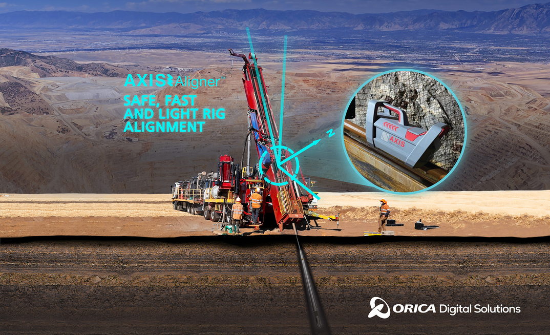 Orica Digital Solutions’ AXIS Aligner enables safe fast and accurate rig alignment