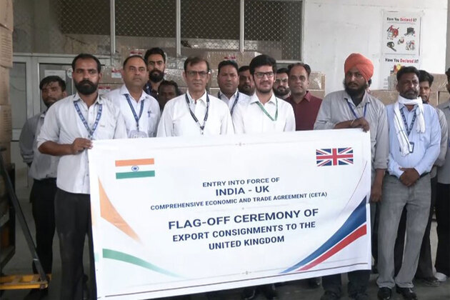 First cargo shipment flagged off from Amritsar airport under India-UK FTA