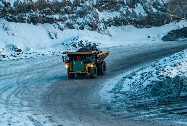 How the Arctic coal open pit mine operates in Vorkuta