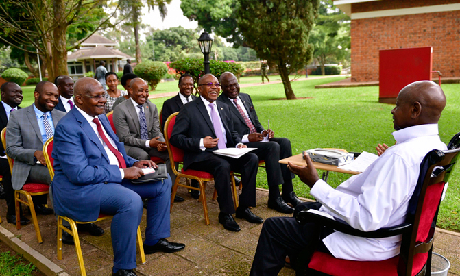 Museveni receives special message from Angola leader Museveni receives special message from Angola leader