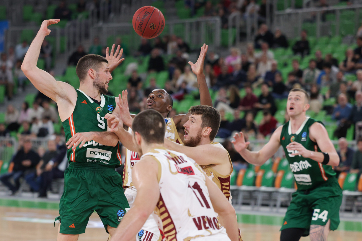 (SP)SLOVENIA-LJUBLJANA-BASKETBALL-BKT EUROCUP 2025/26-CEDEVITA OLIMPIJA LJUBLJANA VS UMANA REYER VENICE