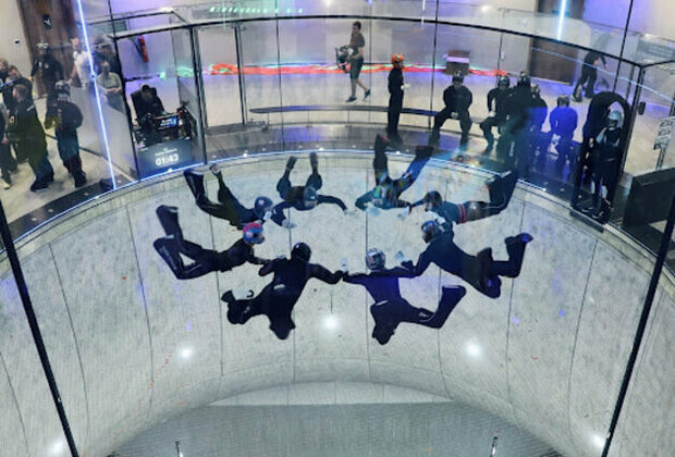 Tanay 8 Way crowned champion of UAE International Indoor Skydiving Championship