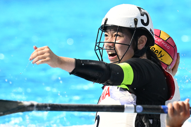 (SP)CHINA-CHENGDU-THE WORLD GAMES 2025-CANOE POLO-WOMEN'S CONSOLATION SEMIFINALS 5-8-CHN VS ESP (CN)