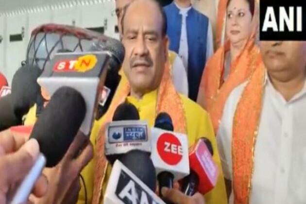 Lok Sabha Speaker Om Birla inaugurates National Wrestling Championship in Kota