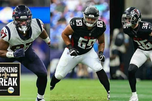 Morning Break: Saints build roster with three new signings