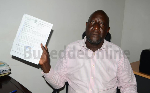 AMYUKA akulira okuteekeratekera ekibuga ky'e Ntebe, Dan Fred Lutaaya ng'ayogera AMYUKA akulira okuteekeratekera ekibuga ky'e Ntebe, Dan Fred Lutaaya ng'ayogera