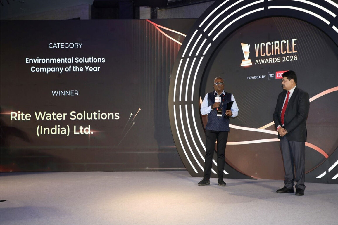 Rite Water Solutions wins Environmental Solutions Company of the Year at VCCiRCLE Awards 2026