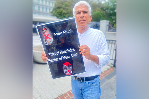 "Interest here is money to counter India": Sindhi activist Laghari criticises Asim Munir's visit to White House, calls President Trump "confused"