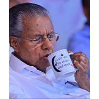 'Love you to moon and back': CM Vijayan's silent gesture at LDF Satyagraha sparks debate, seen as support for Rahul Mamkootathil case survivor