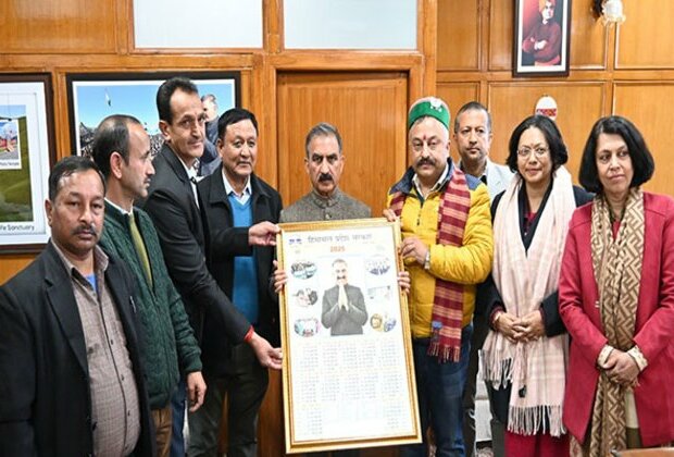 Himachal: CM Sukhu releases government calendar for year 2025