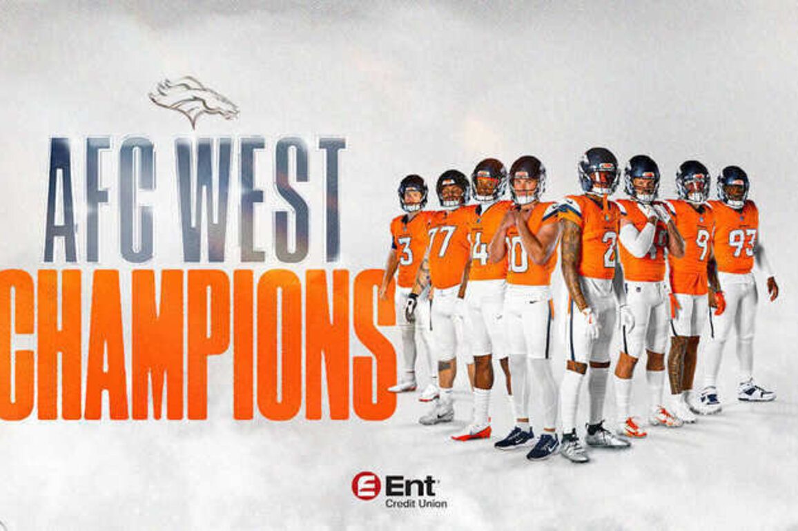 Broncos clinch 2025 AFC West division title