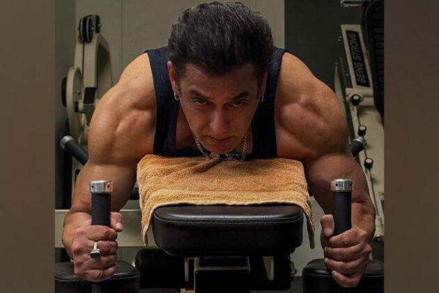 Salman Khan sweats it out, shares pictures from his power-packed gym session