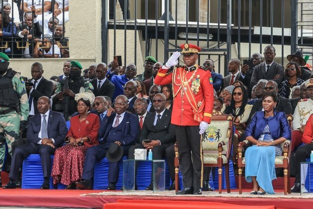 New Gabon President Gets Show of Support in Congo Trip