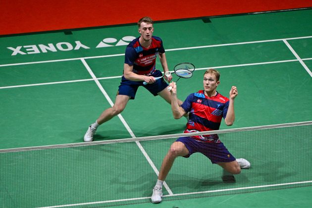 (SP)MALAYSIA-KUALA LUMPUR-BADMINTON-MALAYSIA MASTERS-MEN'S DOUBLES