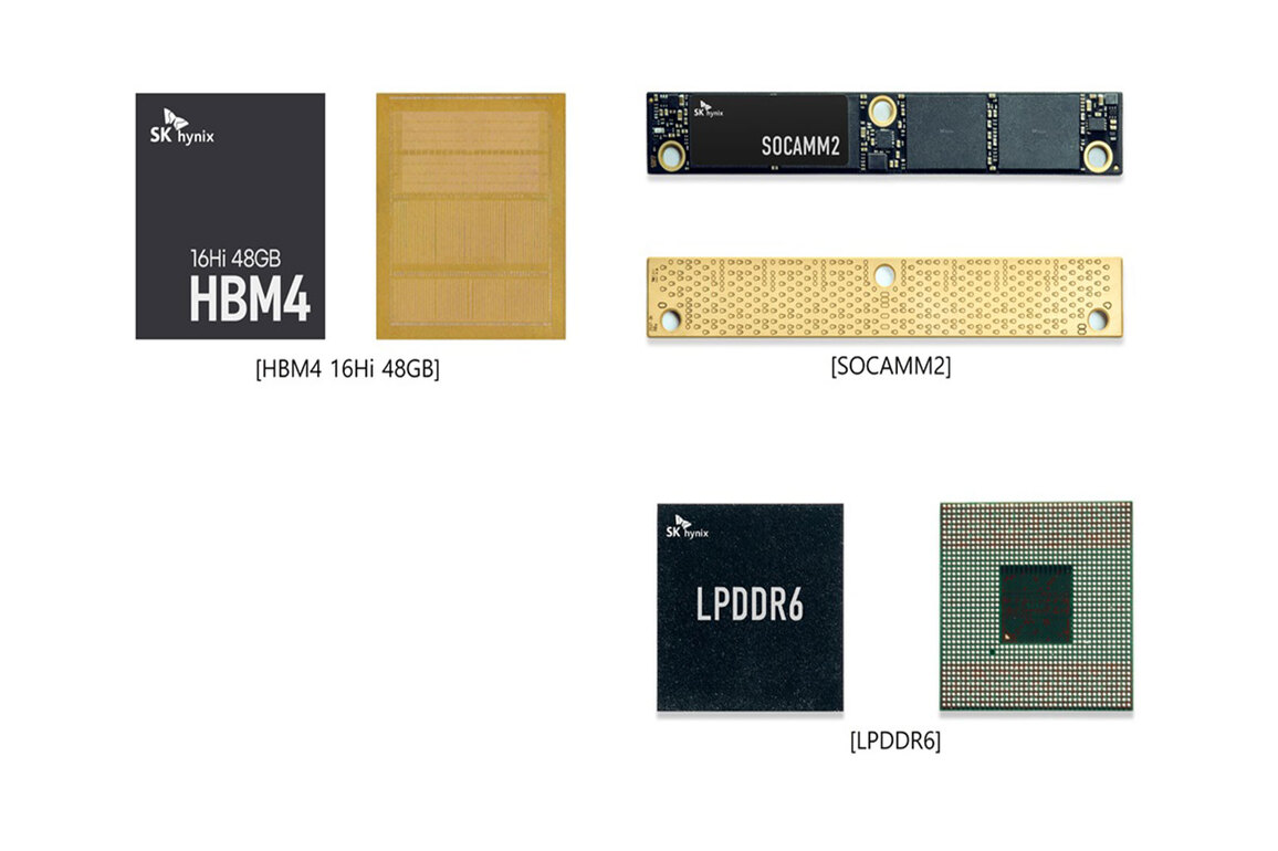 SK hynix reveals 48GB 16-layer HBM4 for high-efficiency AI at CES 2026