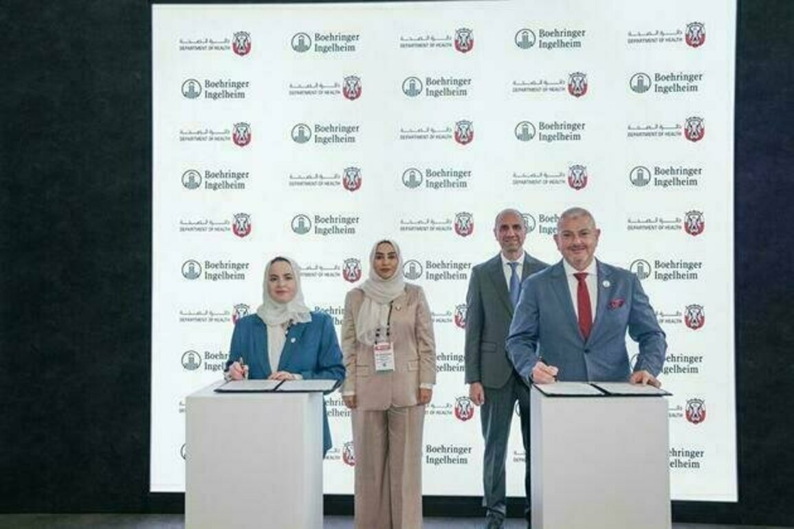 Department of Health - Abu Dhabi, Boehringer Ingelheim ink strategic partnership