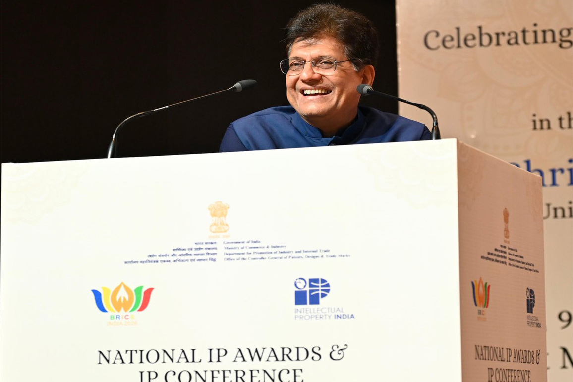 Piyush Goyal calls for global top five ranking for India's intellectual property system