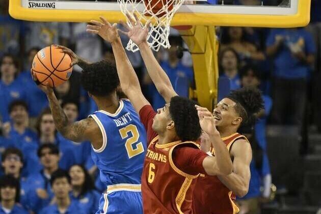Donovan Dent (30 points), UCLA extend rival USC's skid