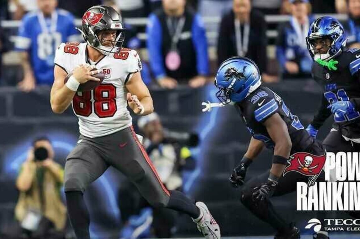 2025 Bucs NFL Power Rankings Week 8