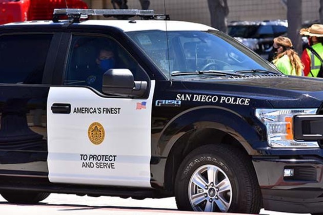 Police chase in Pacific Beach ends after suspect stopped with spike strip on I-15