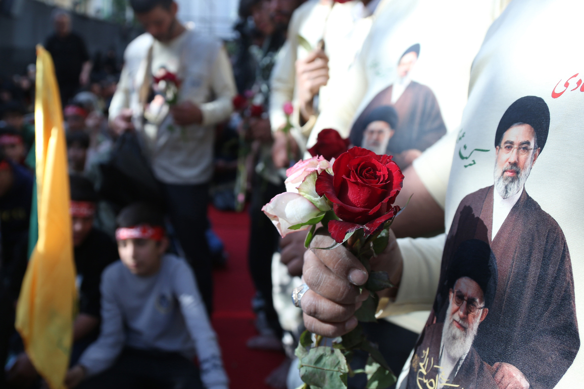 IRAN-TEHRAN-RALLY-LATE SUPREME LEADER-MOURNING