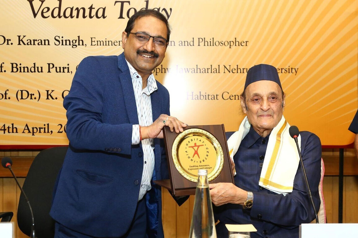 Vedanta Today: A Landmark Lecture at the India Habitat Centre