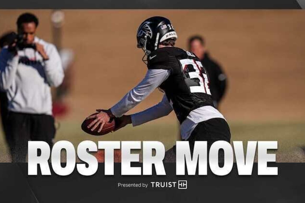 Falcons update game status for 5 players vs. Saints, elevate punter