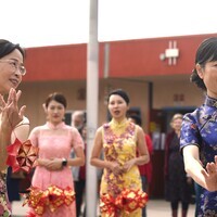 U.S.-SAN FRANCISCO-QIPAO-LANTERN FESTIVAL