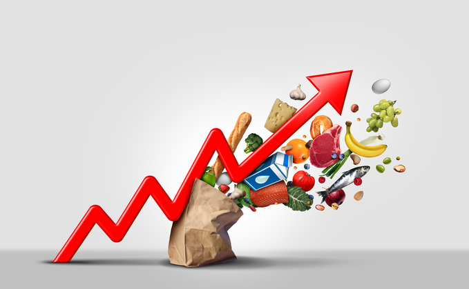 Food and non-alcoholic drink prices were a key driver of inflation, rising by 19.2% in the year to March