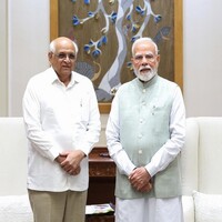 Gujarat CM meets PM Modi, discusses development of industry, social sector in state