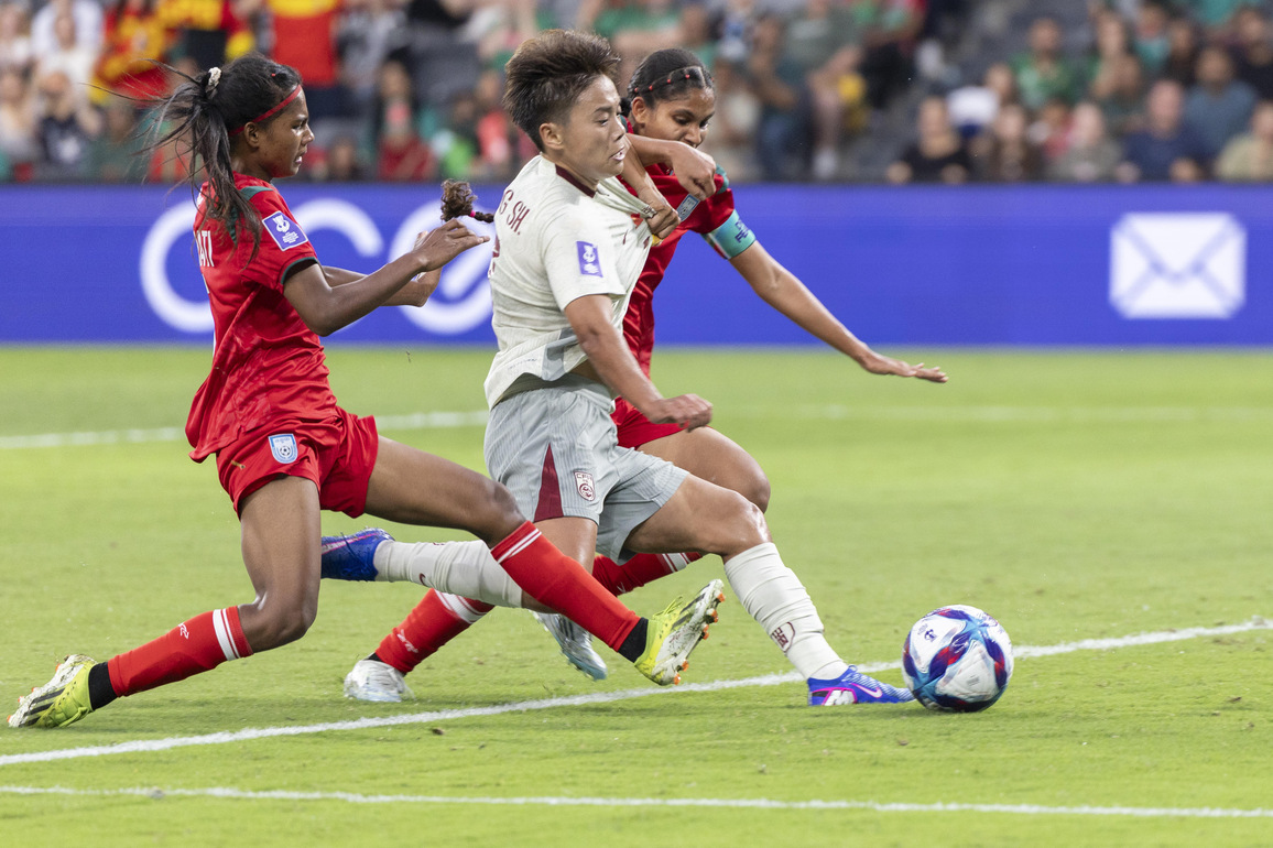 (SP)AUSTRALIA-SYDNEY-WOMEN'S ASIAN CUP-CHN VS BAN