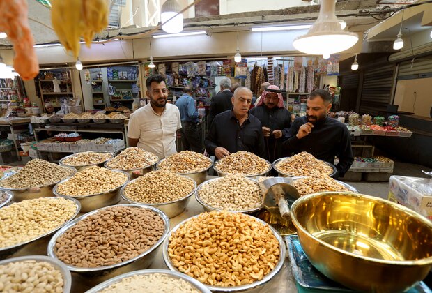 IRAQ-MOSUL-OLD MARKET-RAMADAN