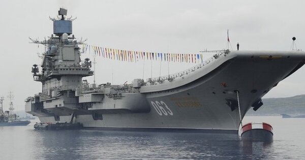 Ukrainian plot to sabotage Russia's sole aircraft carrier foiled FSB