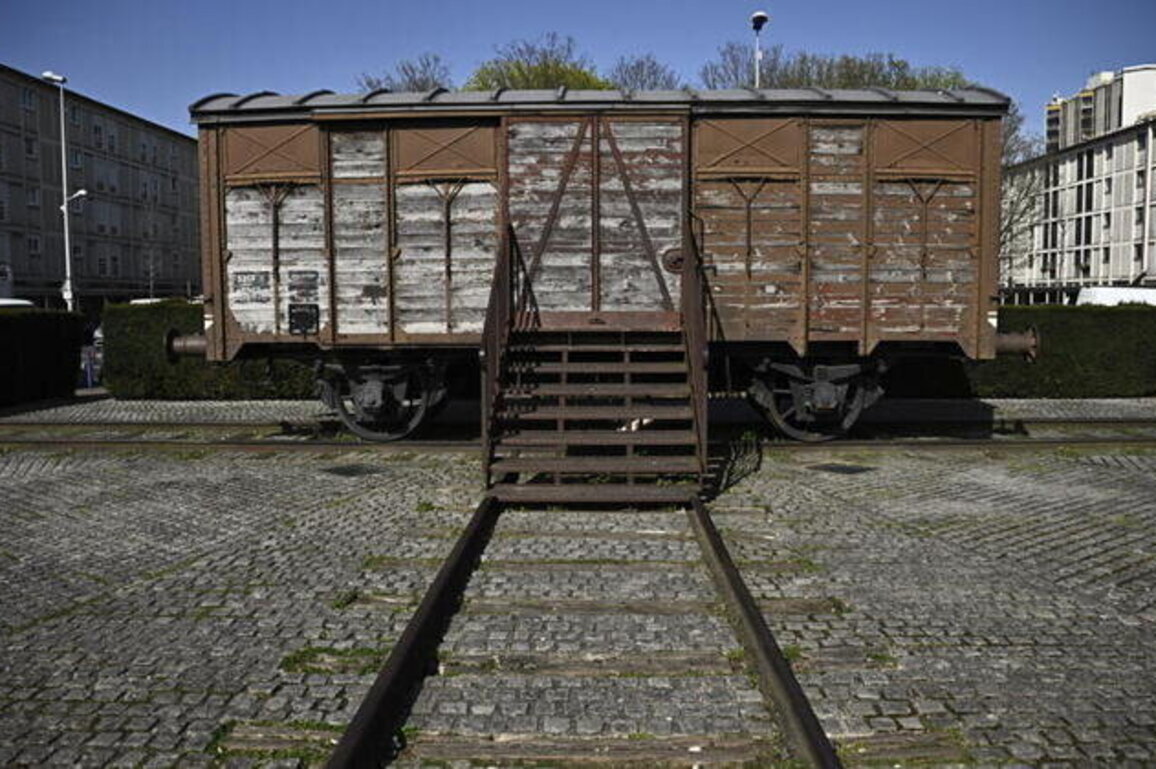 Swastikas spray-painted on former Nazi transit camp in Paris suburbs