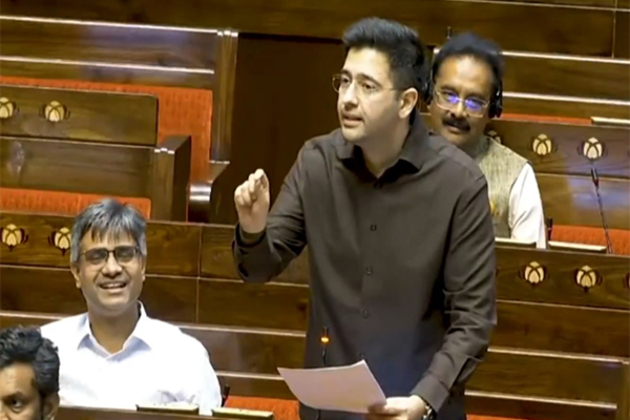 "Severly obsessed with issues that hurt Indian interest": Raghav Chadha responds to VP Dhankar's remarks