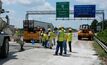 Eden's carbon enriched concrete being laid on a US highway in trial on August 12