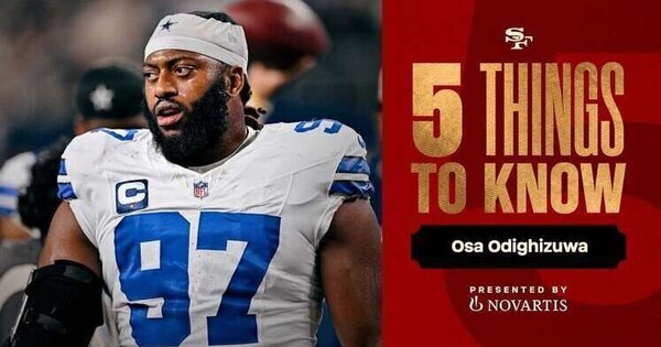5 Things to Know: Defensive Lineman Osa Odighizuwa
