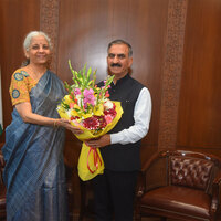 Himachal CM Sukhu meets Union Finance Minister, seeks special central assistance for 2026-27