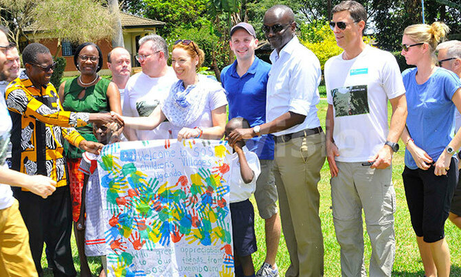 Tourists raise sh250m for disadvantaged children Tourists raise sh250m for disadvantaged children