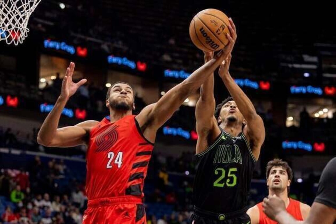 Pelicans roll over Trail Blazers to end 7-game skid