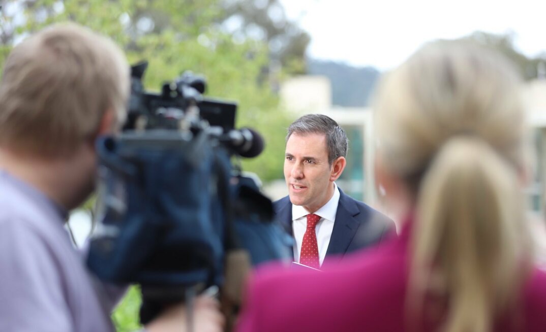 Federal treasurer Jim Chalmers. Image courtesy Chalmers Office. 