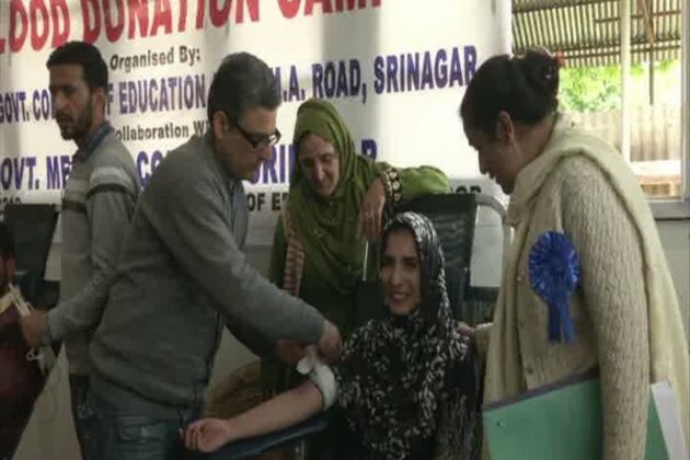 Srinagar B.Ed college organises blood donation camp