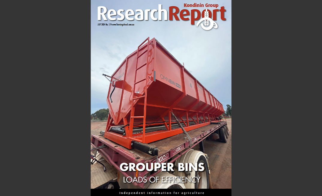 Research Report - July 2024 - Grouper Bins