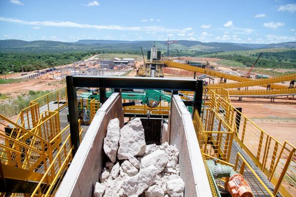 Sigma Lithium's Greentech plant at the Grota do Cirilo project in Brazil. Credit: Sigma Lithium