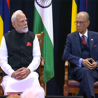 "PM Modi and myself have agreed on a Joint Vision Document for enhanced strategic partnership," Mauritius PM