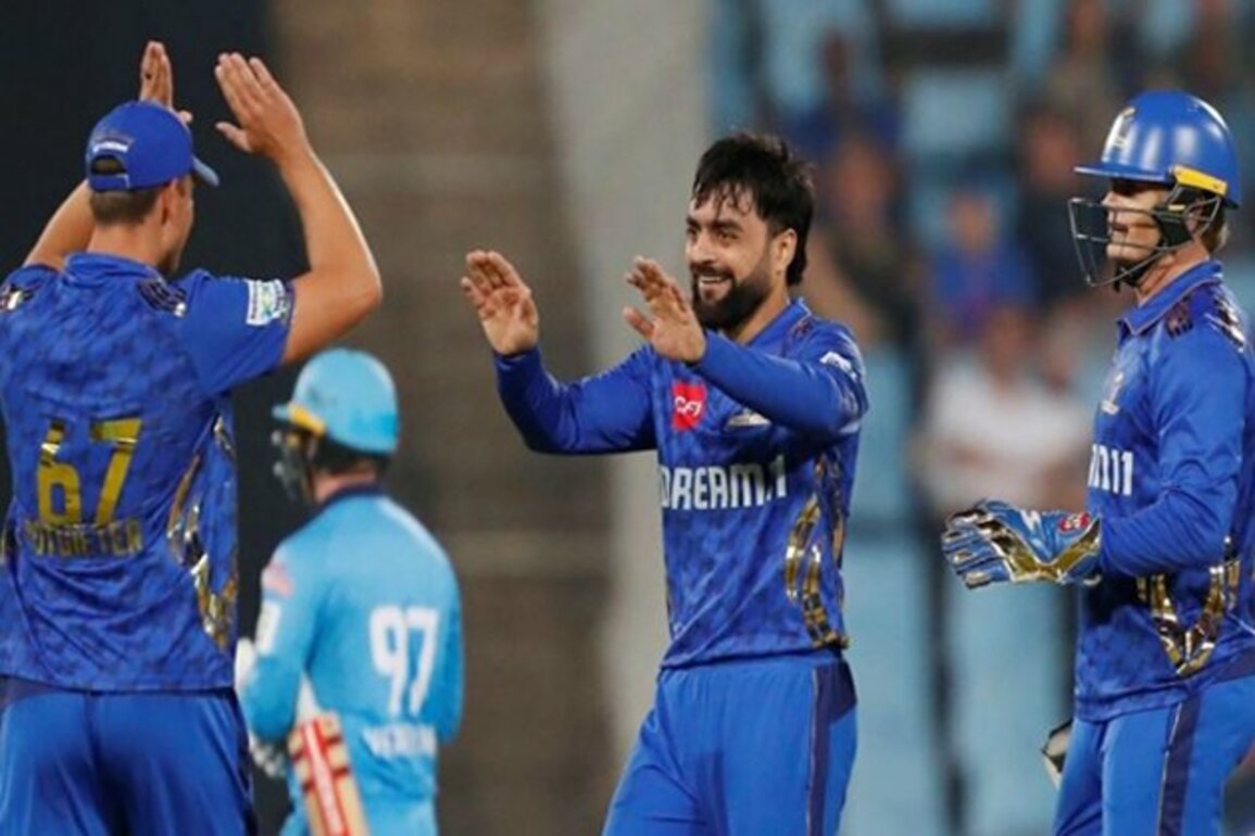 Rashid Khan becomes top wicket-taker in T20 history during SA20 Qualifier One clash