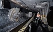  Underground at BMA's Broadmeadow mine in Queensland.