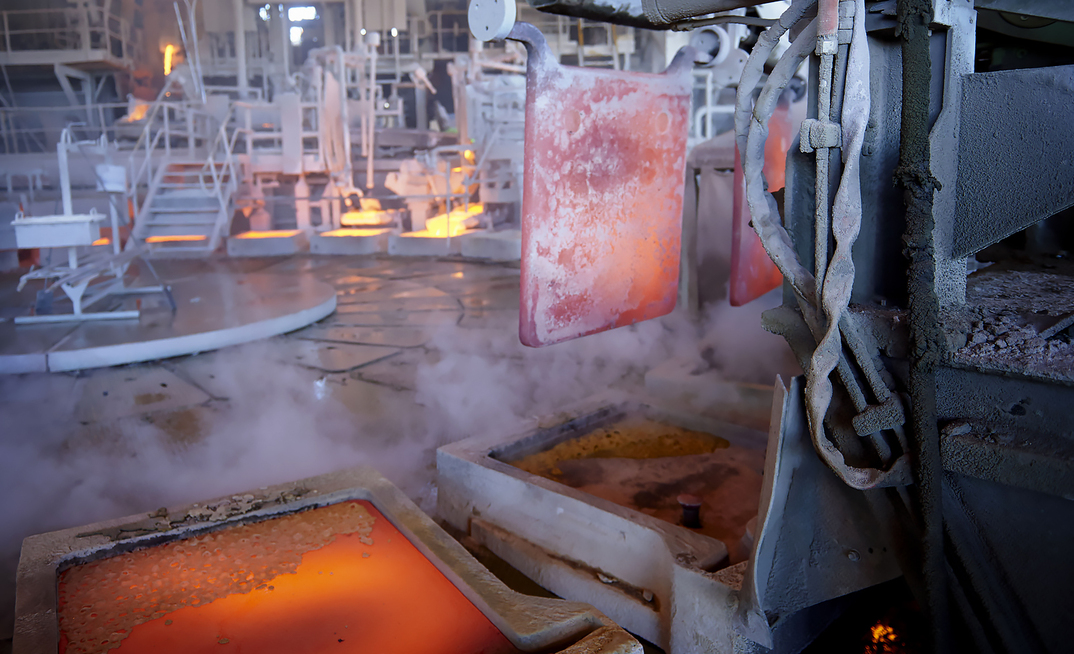 Things are heating up at Glencore's North Queensland copper refinery.