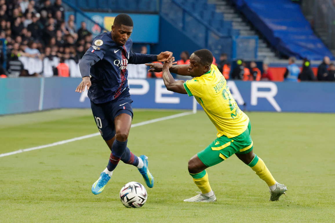 (SP)FRANCE-PARIS-FOOTBALL-LIGUE 1-PSG VS NANTES